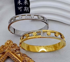 Stainless steel jewelry Women bangle Wholesale