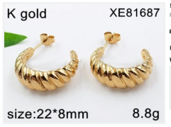 Stainless steel jewelry Earring wholesale
