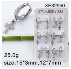 Stainless steel jewelry Earring （12pcs）wholesale