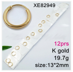 Stainless steel jewelry Earring （12pcs）wholesale