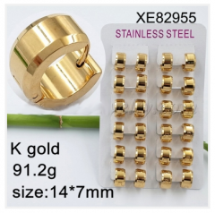 Stainless steel jewelry Earring （12pcs）wholesale