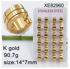 Stainless steel jewelry Earring （12pcs）wholesale