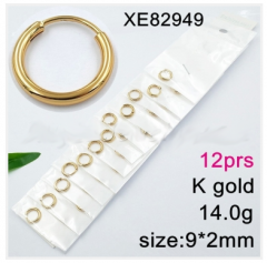 Stainless steel jewelry Earring （12pcs）wholesale