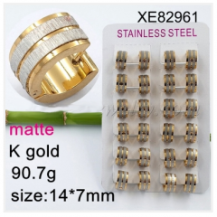 Stainless steel jewelry Earring （12pcs）wholesale