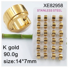 Stainless steel jewelry Earring （12pcs）wholesale