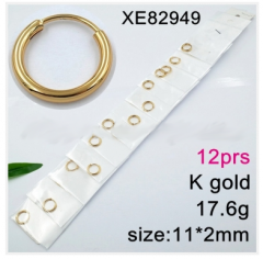 Stainless steel jewelry Earring （12pcs）wholesale