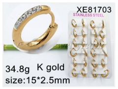 Stainless steel jewelry Earring （12pcs）wholesale