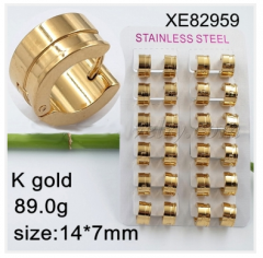Stainless steel jewelry Earring （12pcs）wholesale