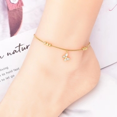 Stainless steel jewelry women anklet Wholesale