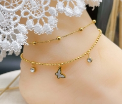Stainless steel jewelry women anklet Wholesale