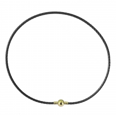 Stainless steel jewelry Leather necklace Wholesale