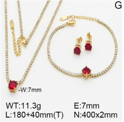 Stainless steel jewelry necklace earring bracelet set wholesale
