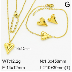 Stainless steel jewelry necklace earring bracelet set wholesale