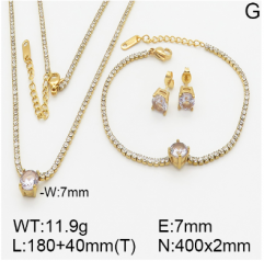 Stainless steel jewelry necklace earring bracelet set wholesale