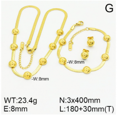 Stainless steel jewelry necklace earring bracelet set wholesale