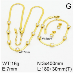 Stainless steel jewelry necklace earring bracelet set wholesale
