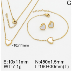 Stainless steel jewelry necklace earring bracelet set wholesale