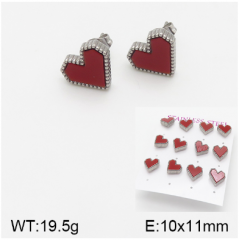 Stainless steel jewelry Fashion Earrings 6 pcs wholesale