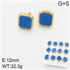 Stainless steel jewelry Fashion Earrings 6 pcs wholesale