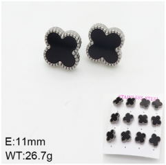 Stainless steel jewelry Fashion Earrings 6 pcs wholesale