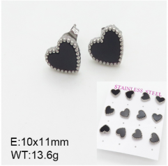 Stainless steel jewelry Fashion Earrings 6 pcs wholesale