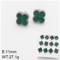 Stainless steel jewelry Fashion Earrings 6 pcs wholesale