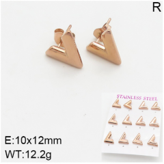 Stainless steel jewelry Fashion Earrings 6 pcs wholesale