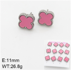 Stainless steel jewelry Fashion Earrings 6 pcs wholesale
