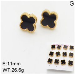 Stainless steel jewelry Fashion Earrings 6 pcs wholesale