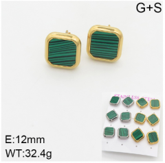 Stainless steel jewelry Fashion Earrings 6 pcs wholesale