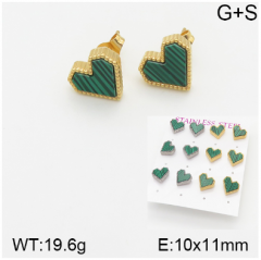 Stainless steel jewelry Fashion Earrings 6 pcs wholesale