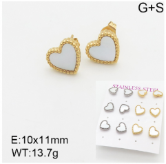 Stainless steel jewelry Fashion Earrings 6 pcs wholesale