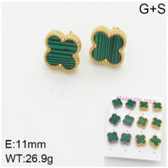 Stainless steel jewelry Fashion Earrings 6 pcs wholesale