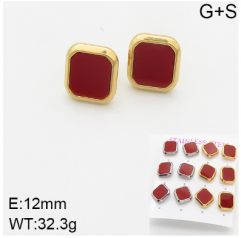 Stainless steel jewelry Fashion Earrings 6 pcs wholesale