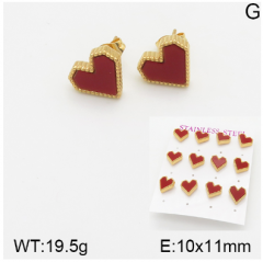 Stainless steel jewelry Fashion Earrings 6 pcs wholesale