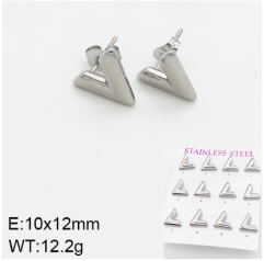 Stainless steel jewelry Fashion Earrings 6 pcs wholesale
