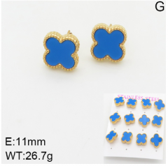 Stainless steel jewelry Fashion Earrings 6 pcs wholesale