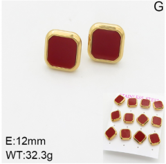 Stainless steel jewelry Fashion Earrings 6 pcs wholesale
