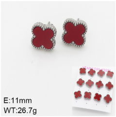 Stainless steel jewelry Fashion Earrings 6 pcs wholesale