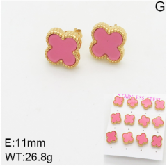 Stainless steel jewelry Fashion Earrings 6 pcs wholesale