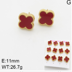 Stainless steel jewelry Fashion Earrings 6 pcs wholesale