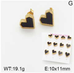 Stainless steel jewelry Fashion Earrings 6 pcs wholesale