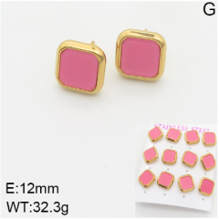 Stainless steel jewelry Fashion Earrings 6 pcs wholesale