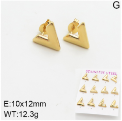 Stainless steel jewelry Fashion Earrings 6 pcs wholesale