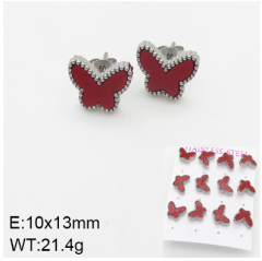 Stainless steel jewelry Fashion Earrings 6 pcs wholesale