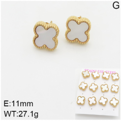 Stainless steel jewelry Fashion Earrings 6 pcs wholesale