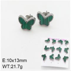 Stainless steel jewelry Fashion Earrings 6 pcs wholesale