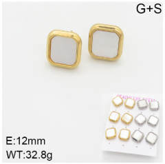 Stainless steel jewelry Fashion Earrings 6 pcs wholesale