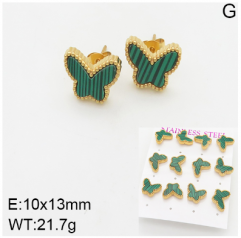 Stainless steel jewelry Fashion Earrings 6 pcs wholesale