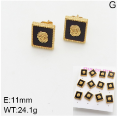 Stainless steel jewelry Fashion Earrings 6 pcs wholesale